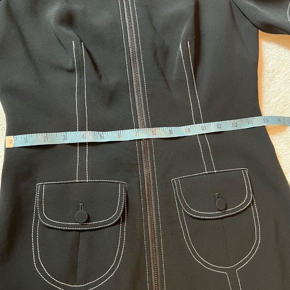 Cinq a Sept Black Sheath Dress, Size 6, NWT - Picture 9 of 11